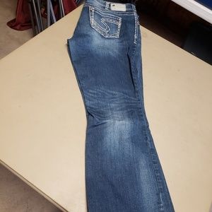 Silver Suki jeans